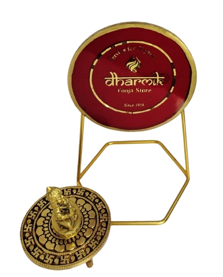 DPS- Astadhatu Made Shri Kuber Idol/Lord Kuber Brass Idol/Lord Kuber Brass Idol for Profit, Success, Good Luck and Prosperity 