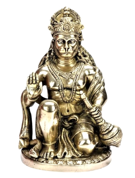 BRASS SHRI HANUMAN JI IDOL