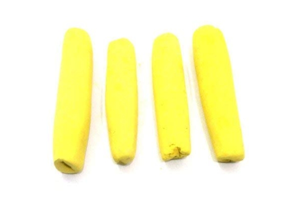 Natural Gopi Chandan Stick, 4 Sticks (Yellow)